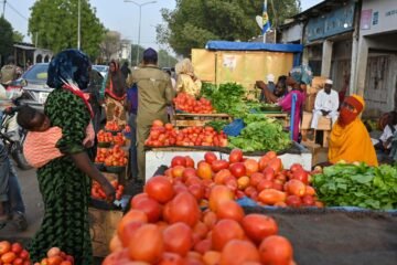 Économie du Tchad : activité commerciale dans un marché tchadien