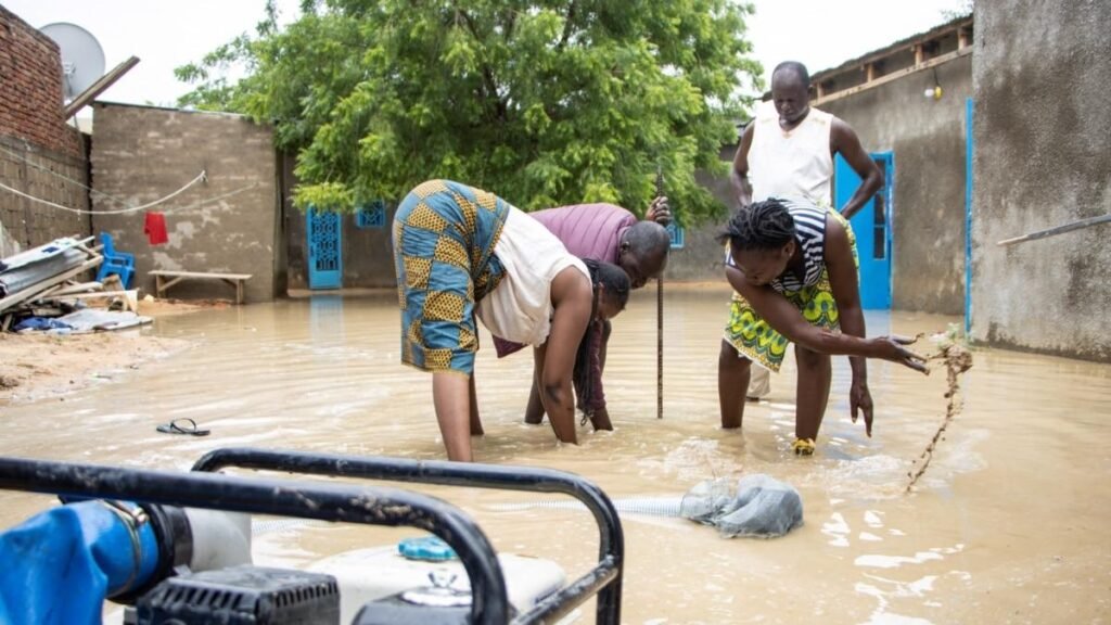 Inondations faim et déplacements